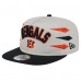Cincinnati Bengals New Era Stone/Orange Athletic Golfer Snapback Hat