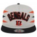 Cincinnati Bengals New Era Stone/Orange Athletic Golfer Snapback Hat