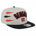 Cincinnati Bengals New Era Stone/Orange Athletic Golfer Snapback Hat