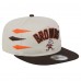 Cleveland Browns New Era Stone/Brown Athletic Golfer Snapback Hat