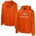 Толстовка Denver Broncos Orange Streak Fleece