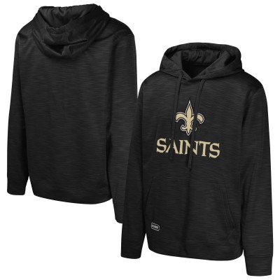 Толстовка New Orleans Saints Black Streak Fleece