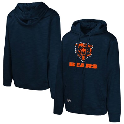 Толстовка Chicago Bears Navy Streak Fleece