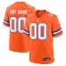 Именная джерси Denver Broncos Nike Orange Mile High Collection 1977 Throwback Game