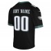 Подростковая Philadelphia Eagles Nike Black Alternate Custom Game Jersey