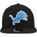 Бейсболка Detroit Lions New Era Black Basic 9FIFTY Snapback