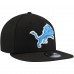 Бейсболка Detroit Lions New Era Black Basic 9FIFTY Snapback