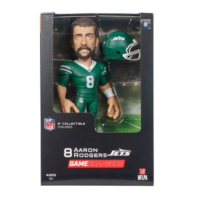 Aaron Rodgers New York Jets Series 5 GameChanger 6 Vinyl Figurine - Look for Rare Solid Color Variants