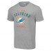 Футболка Miami Dolphins Starter Logo - Heather Gray