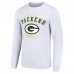 Футболка с длинным рукавом Green Bay Packers Starter - White