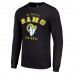 Футболка с длинным рукавом Los Angeles Rams Starter - Black