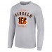 Футболка с длинным рукавом Cincinnati Bengals Starter - Heather Gray