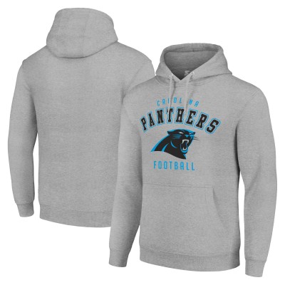 Толстовка Carolina Panthers Starter Unisex Logo - Heather Gray