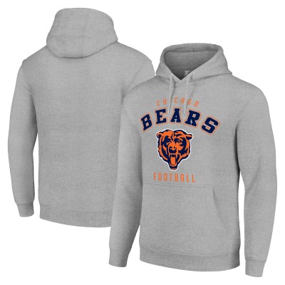 Толстовка Chicago Bears Starter Unisex Logo - Heather Gray