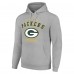 Толстовка Green Bay Packers Starter Unisex Logo - Heather Gray
