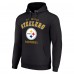 Толстовка Pittsburgh Steelers Starter Unisex Logo - Black