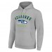 Толстовка Seattle Seahawks Starter Unisex Logo - Heather Gray