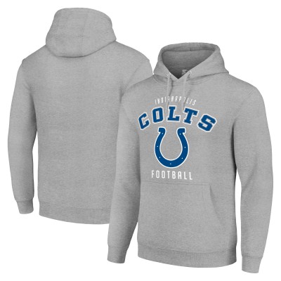 Толстовка Indianapolis Colts Starter Unisex Logo - Heather Gray