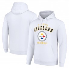 Толстовка Pittsburgh Steelers Starter Unisex Logo - White