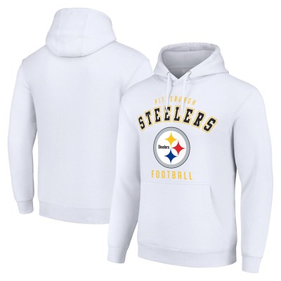Толстовка Pittsburgh Steelers Starter Unisex Logo - White