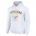 Толстовка Pittsburgh Steelers Starter Unisex Logo - White