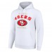 Толстовка San Francisco 49ers Starter Unisex Logo - White