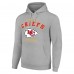 Толстовка Kansas City Chiefs Starter Unisex Logo - Heather Gray