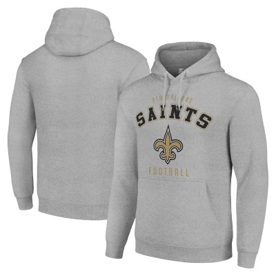 Толстовка Unisex New Orleans Saints Starter Heather Gray Logo