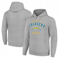 Толстовка Los Angeles Chargers Starter Unisex Logo - Heather Gray