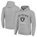 Толстовка Las Vegas Raiders Starter Unisex Logo - Heather Gray