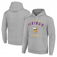 Толстовка Minnesota Vikings Starter Unisex Logo - Heather Gray