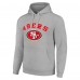 Толстовка San Francisco 49ers Starter Unisex Logo - Heather Gray