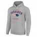 Толстовка New England Patriots Starter Unisex Logo - Heather Gray