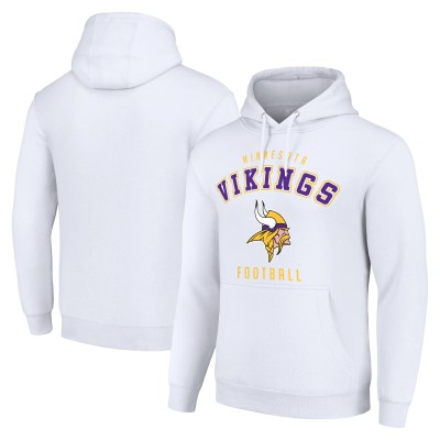 Толстовка Minnesota Vikings Starter Unisex Logo - White