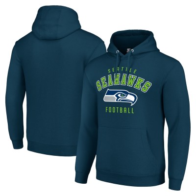 Толстовка Seattle Seahawks Starter Unisex Logo - College Navy