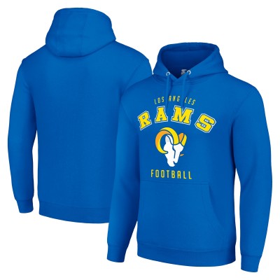 Unisex Los Angeles Rams Starter Royal Logo Pullover Hoodie
