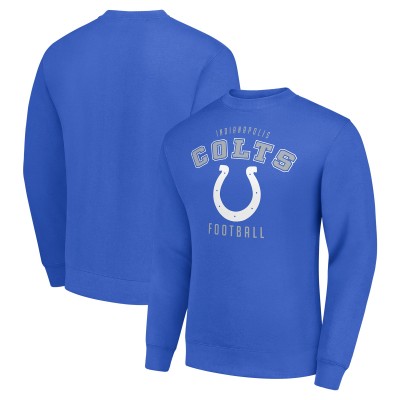Indianapolis Colts Starter Royal Team Logo Pullover Sweatshirt
