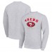 Кофта San Francisco 49ers Starter Team Logo - Heather Gray