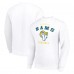 Los Angeles Rams Starter Team Logo Pullover Sweatshirt - White