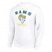 Los Angeles Rams Starter Team Logo Pullover Sweatshirt - White