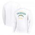 Los Angeles Chargers Starter White Team Logo Pullover Sweatshirt