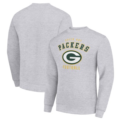 Кофта Green Bay Packers Starter Heather Gray Team Logo