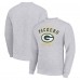 Кофта Green Bay Packers Starter Heather Gray Team Logo