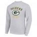 Кофта Green Bay Packers Starter Heather Gray Team Logo