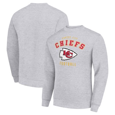 Свитшот Kansas City Chiefs Starter Team Logo - Heather Gray