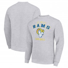 Los Angeles Rams Starter Team Logo Pullover Sweatshirt - Heather Gray