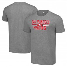 Футболка San Francisco 49ers Starter Team Mesh Print Graphic - Heather Gray
