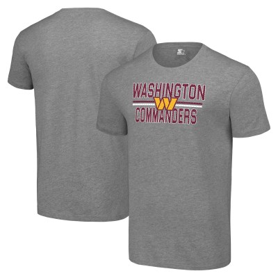 Футболка Washington Commanders Starter Team Mesh Print Graphic - Heather Gray