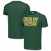 Футболка Green Bay Packers Starter Green Team Mesh Print Graphic