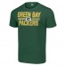 Футболка Green Bay Packers Starter Green Team Mesh Print Graphic